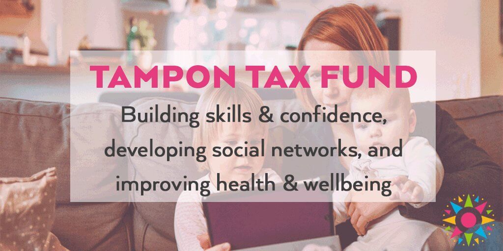 UK Community Foundations successful in bid for Tampon Tax Fund.