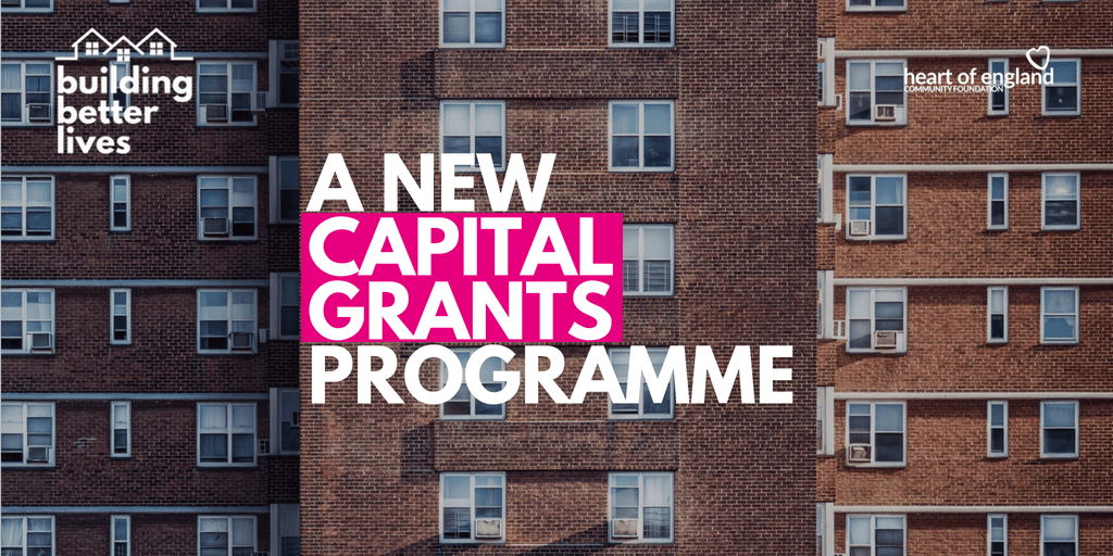 Capital grants programme opens.