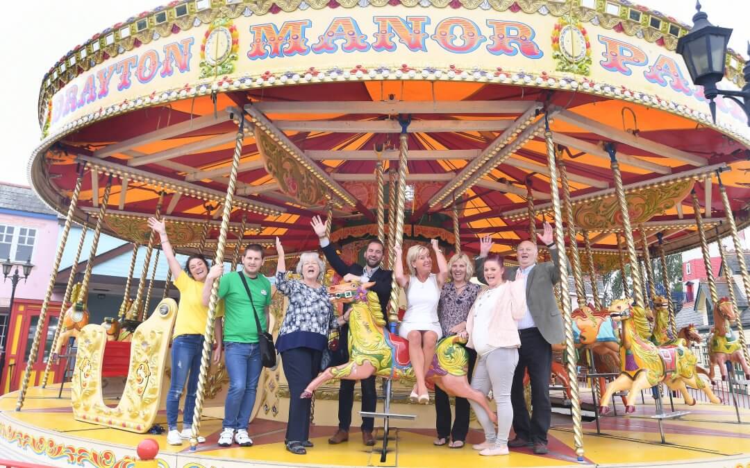 Partnership with Drayton Manor benefiting family projects.
