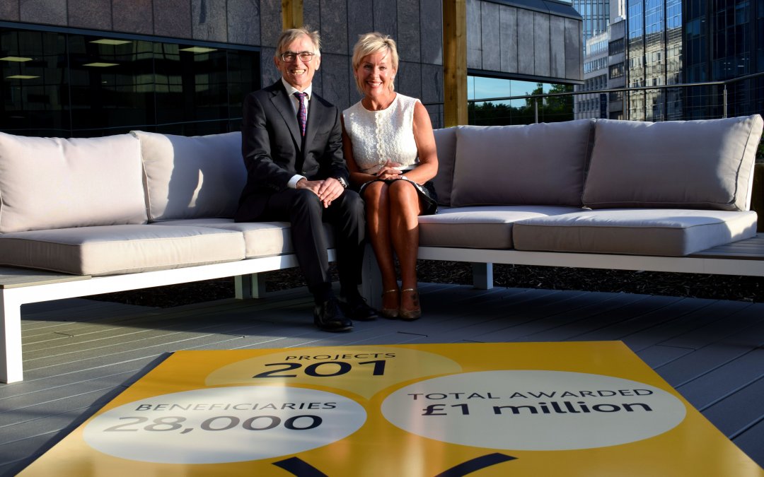 Wesleyan Foundation hits £1million funding milestone