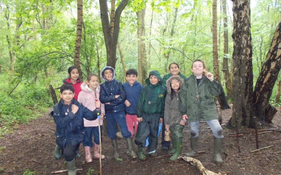 Inner-city kids experience the outdoors.