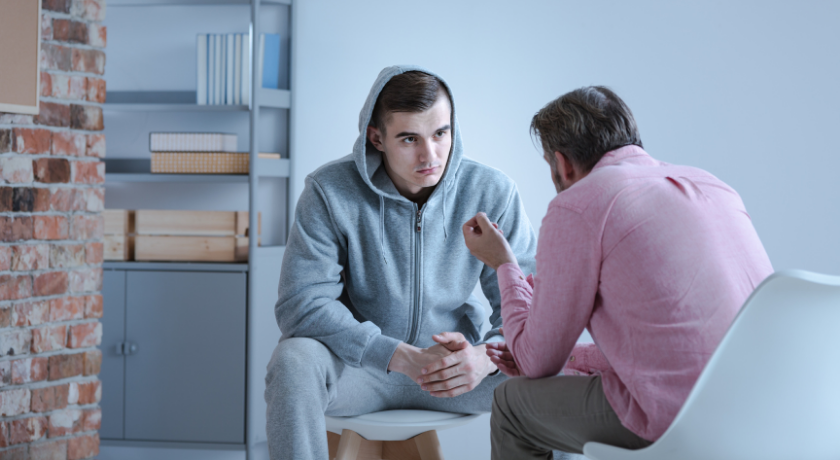 They come in bemused and distressed and leave as self-functioning adults.