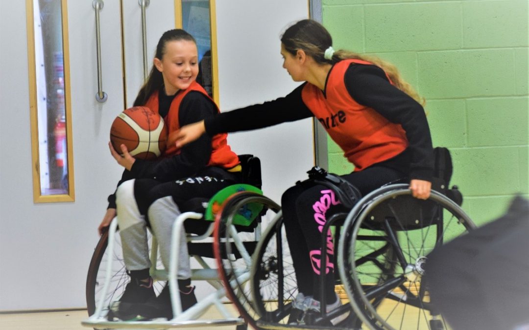 Solihull Council supports Warwickshire Wheelchair Basketball Academy.