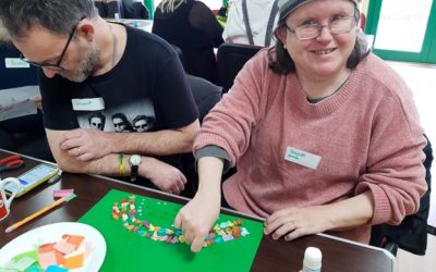 Warwickshire County Council Social Impact Fund supports Crafty Lunch Club.