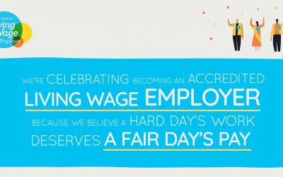The Foundation celebrates commitment to real living wage.