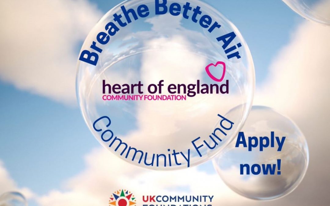 Breathe Better Air Community Fund launched in Birmingham to help tackle air pollution.
