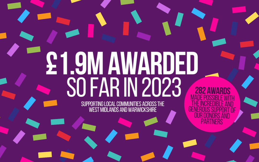 £1.9m Awarded for Local Communities:  A Snapshot of our Grant making so far in 2023/24